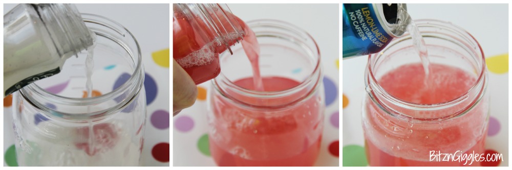 Love Potion Punch - A magic punch that fizzes when you add the secret ingredient! Great for parties and Valentine's Day!