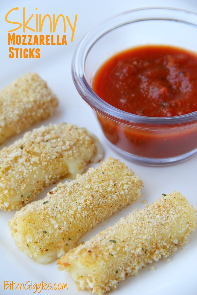 Skinny Mozzarella Sticks