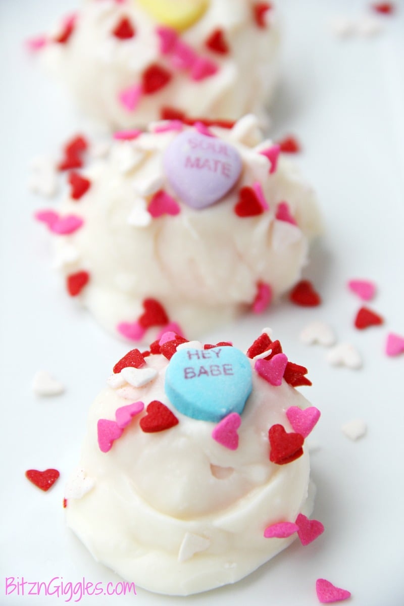 Strawberry JELL-O Truffles