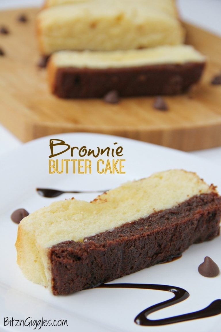 Brownie Butter Cake