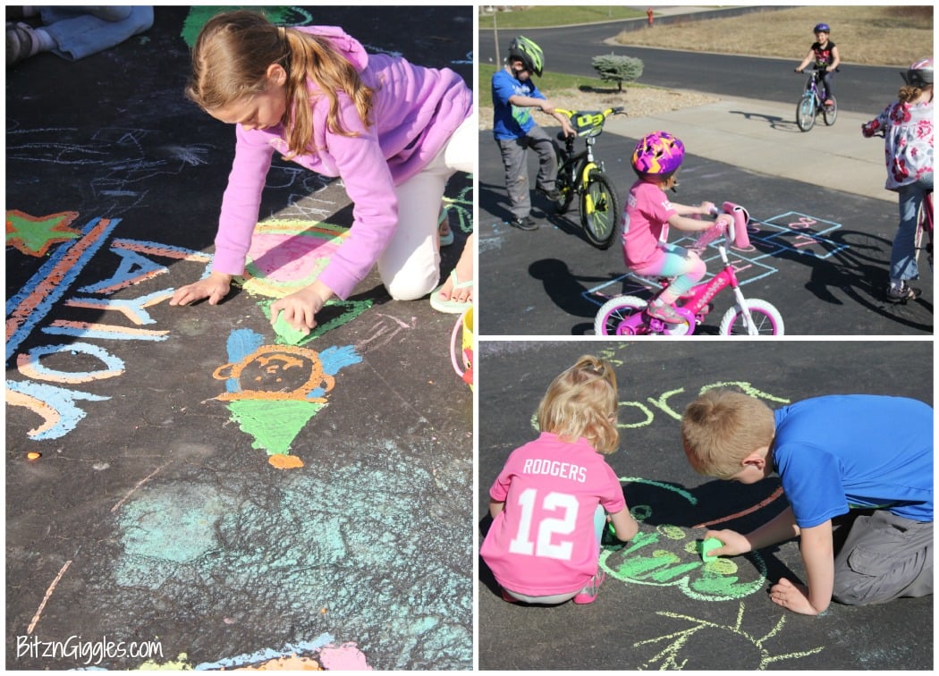 DIY Scented Sidewalk Chalk - Super easy to make and draws better and more vibrant than even store-bought chalk!