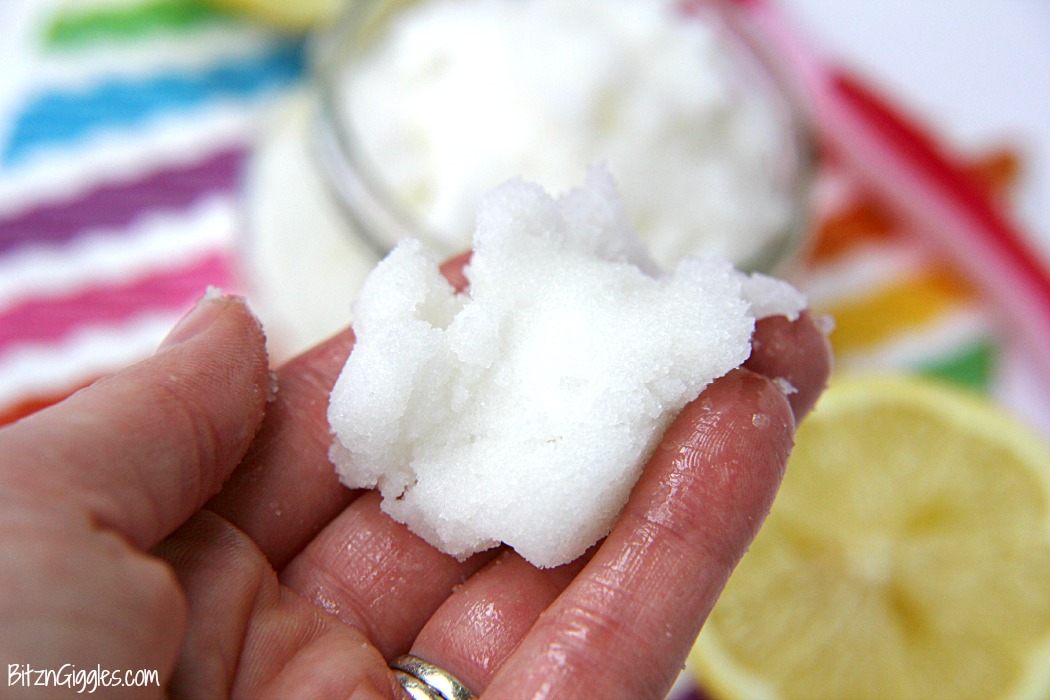 Silky Smooth Legs Sugar Scrub - Apply a small amount of this scrub before shaving for silky, smooth legs year round!