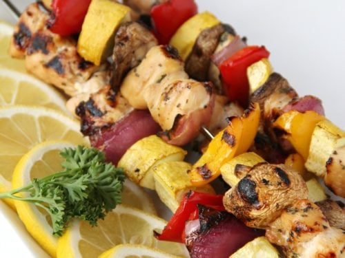 Lemon chicken kabobs hotsell