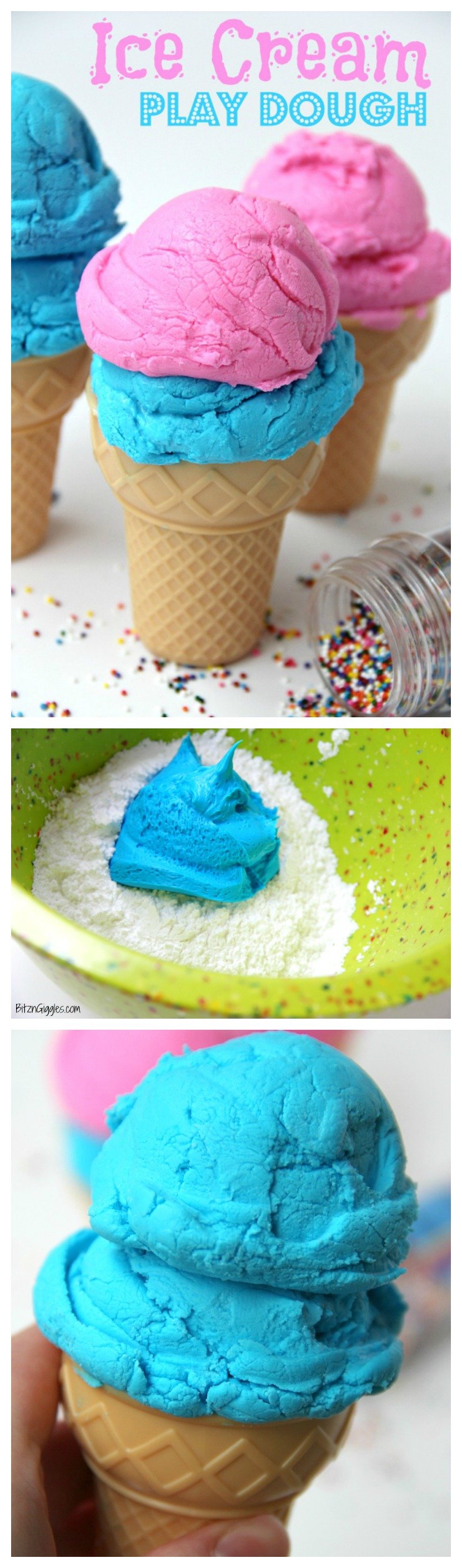 Ice Cream Play Dough Recipe