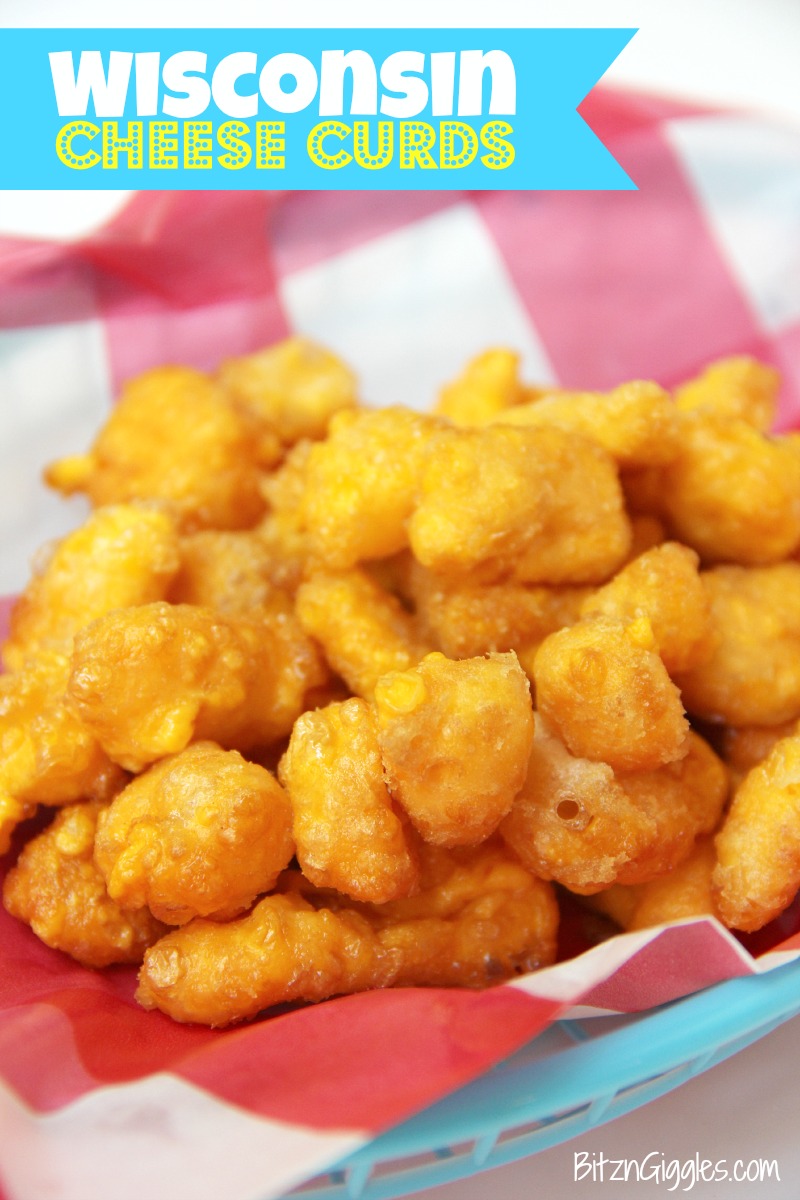 Wisconsin Cheese Curds - Fresh squeaky cheese curds, dipped into a beer batter and deep fried to perfection. A delicious Wisconsin tradition!