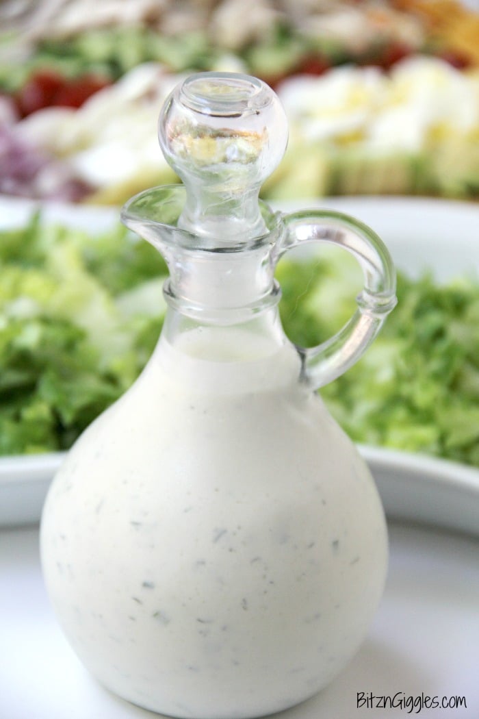 Homemade Buttermilk Ranch Dressing