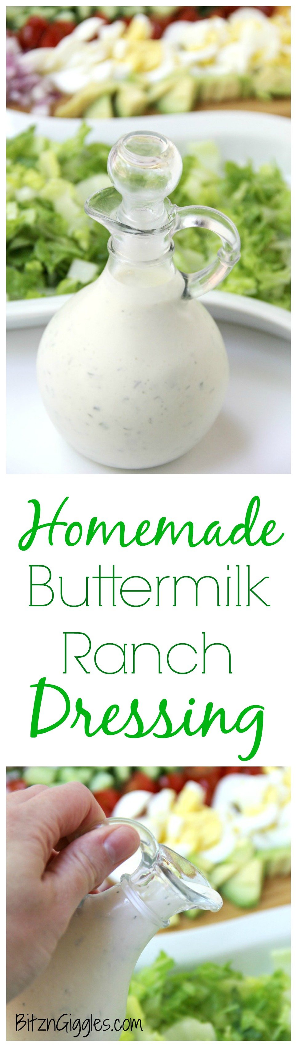 Homemade Buttermilk Ranch Dressing