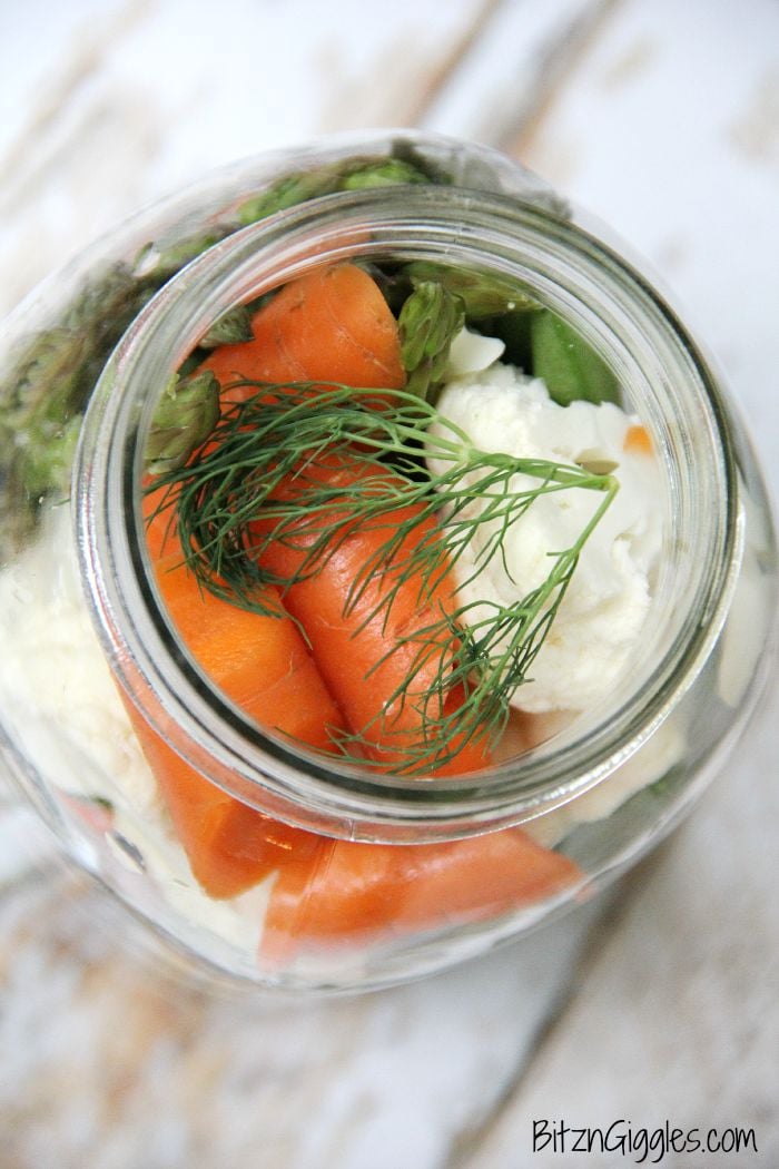 Overnight Pickled Vegetables - Perfectly pickled vegetables, great for eating alone or garnishing your Bloody Mary!