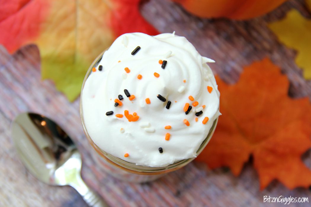 Mini Pumpkin Cakes - Create a trifle or some cute parfaits to welcome in the Fall!