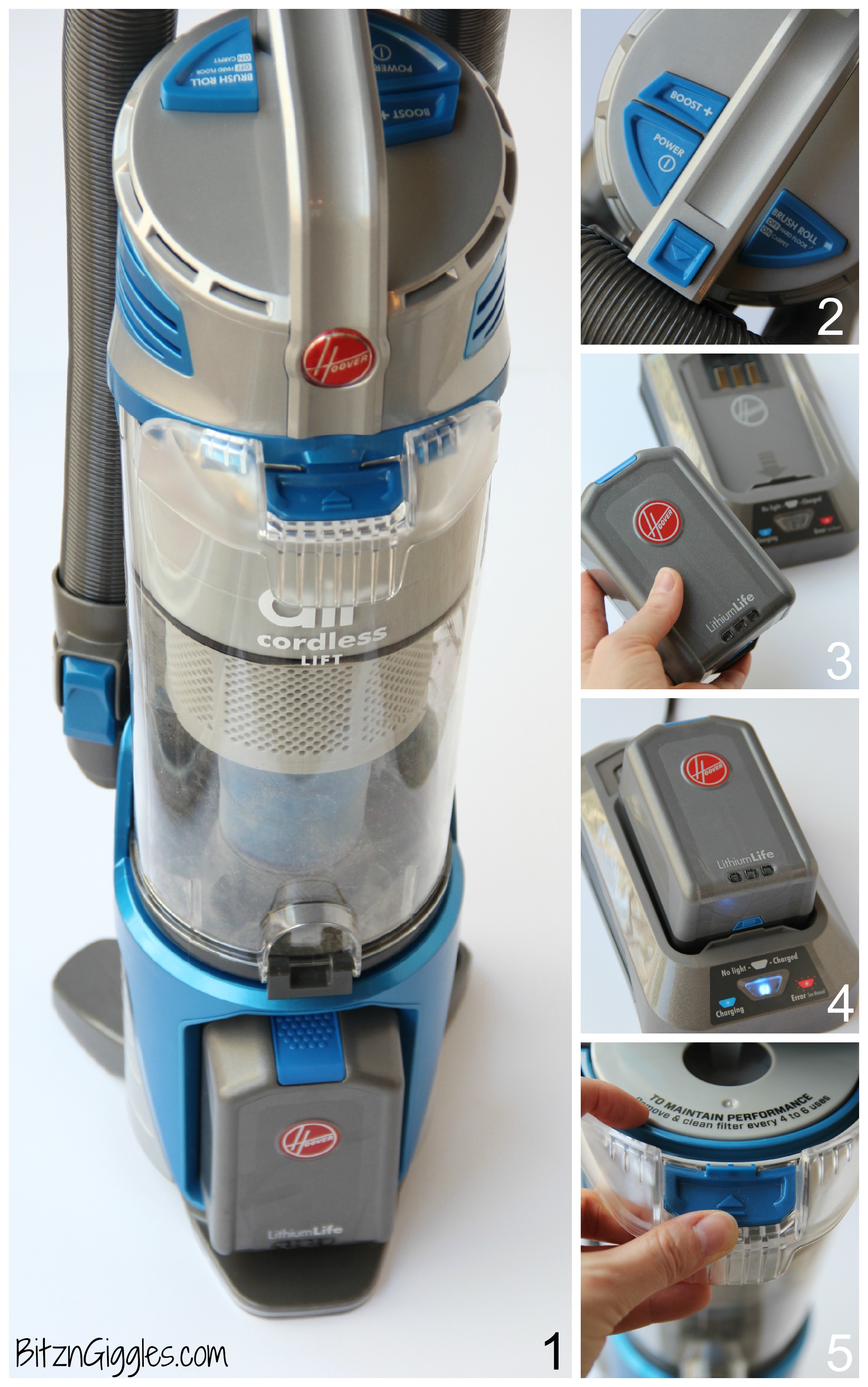 5 Reasons Why I Cut the Cord On My Vacuum - Abandoning my old vacuum for a Hoover cordless vacuum has changed the way I clean! It saves me time and headaches! Come on over and check it out!