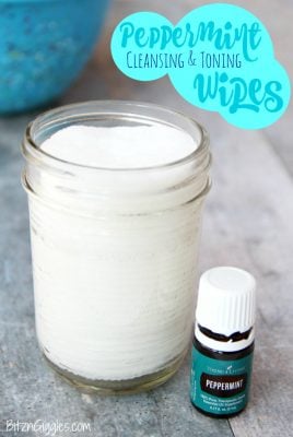 Peppermint Cleansing and Toning Wipes