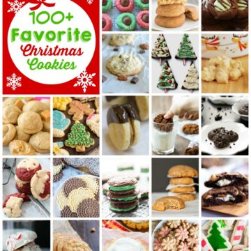 100+ Favorite Christmas Cookies - Over 100 delicious Christmas cookie recipes to share with your friends and family!