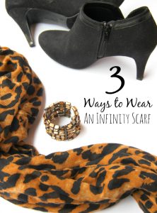 3 Ways to Wear an Infinity Scarf - 3 simple and easy ways to use an infinity scarf to dress up your outfit!