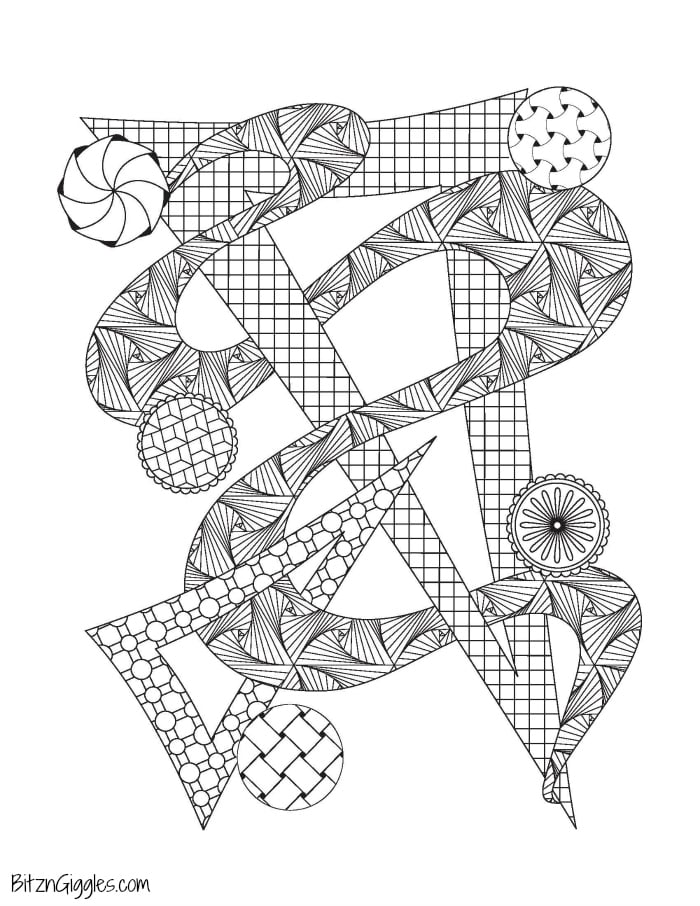 Free Printable Adult Coloring Pages - Two fun designs to choose from! A fun and relaxing experience when you need a little break!