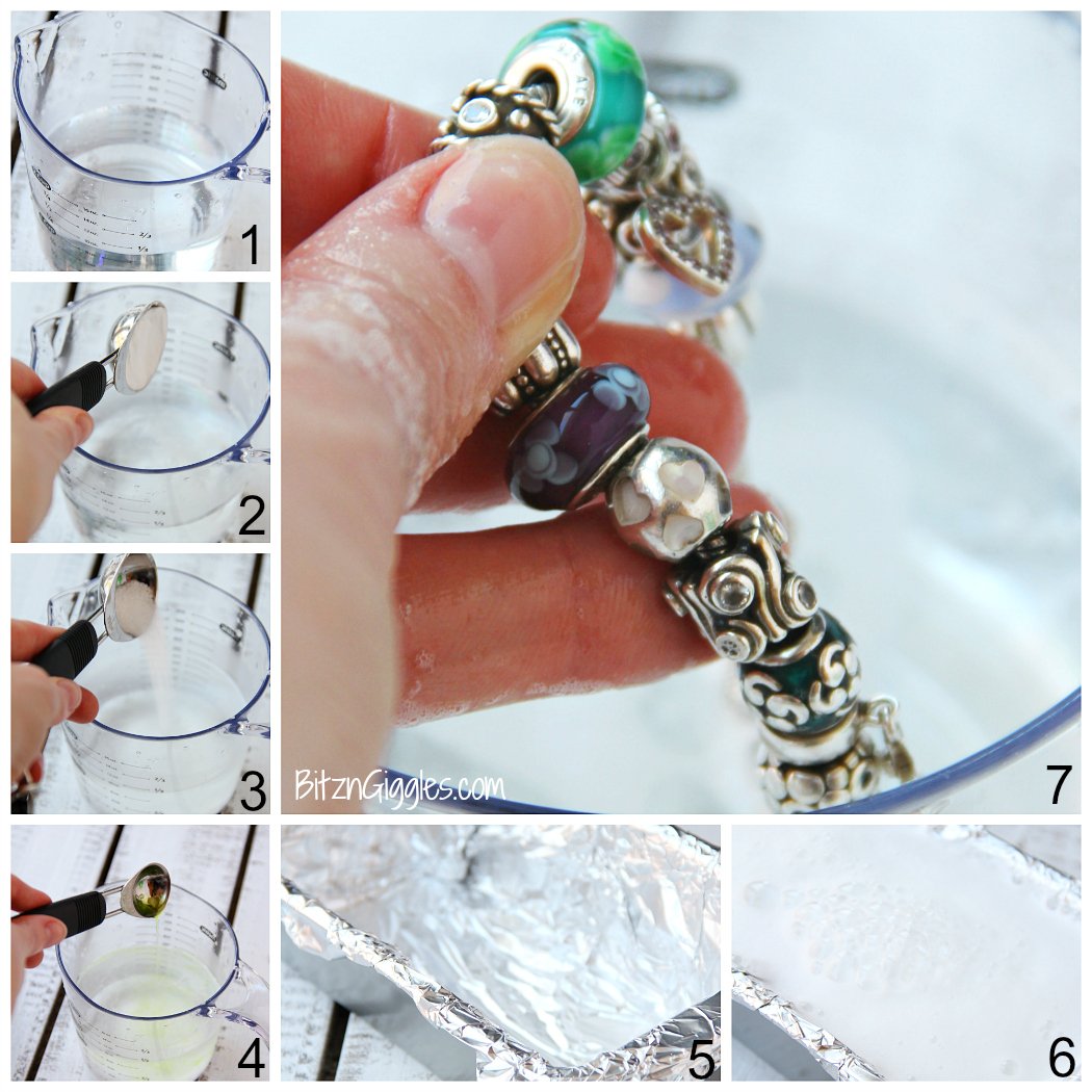 Best way to sale clean a pandora ring