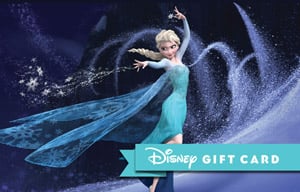 Disney gift card