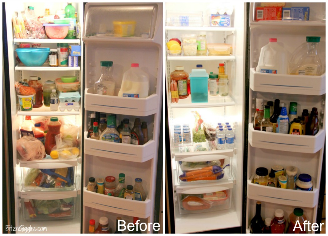 Simple Steps to a Clean Refrigerator - Deep cleaning and organizing the fridge isn't always a ton of fun but by following a few simple steps you'll be opening the door for friends and neighbors because you're proud of what's inside!