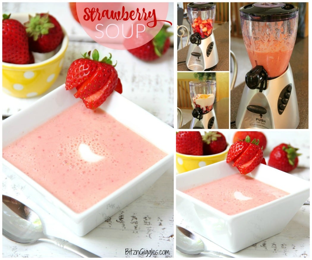 Easy Strawberry Soup