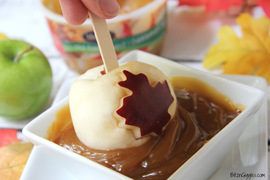 Caramel Apple Carving - Try your hand at some simple apple carving! Use mini cookie cutters to create shapes for delicious dipping fun!