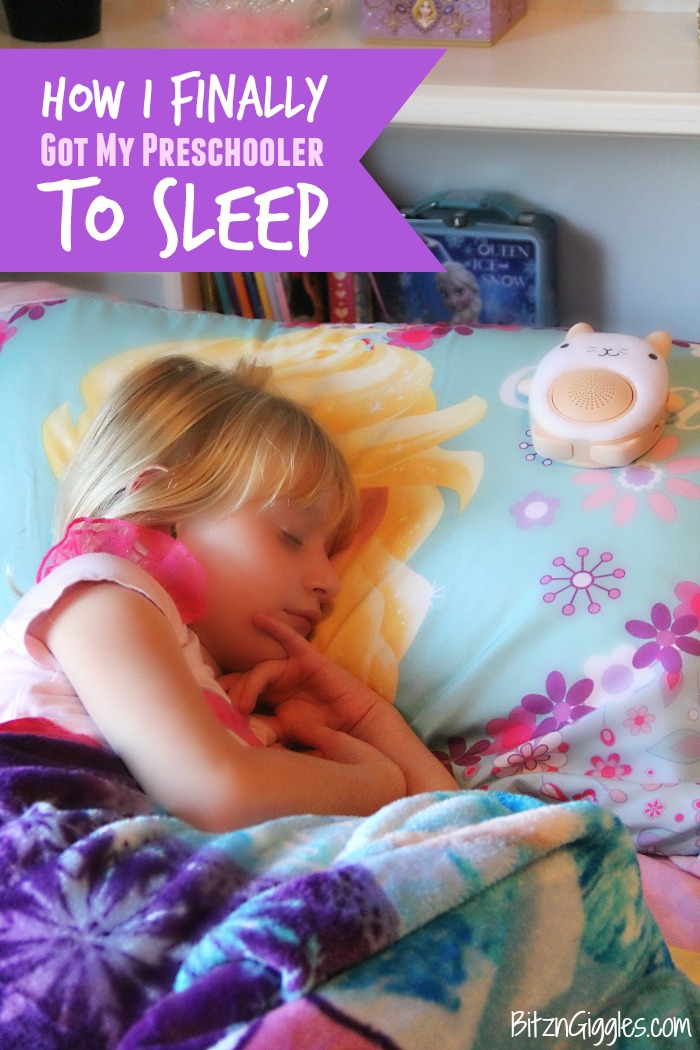 How I Finally Got My Preschooler to Sleep - If you feel like you've tried everything to get your little one to sleep, I have one more idea for you!
