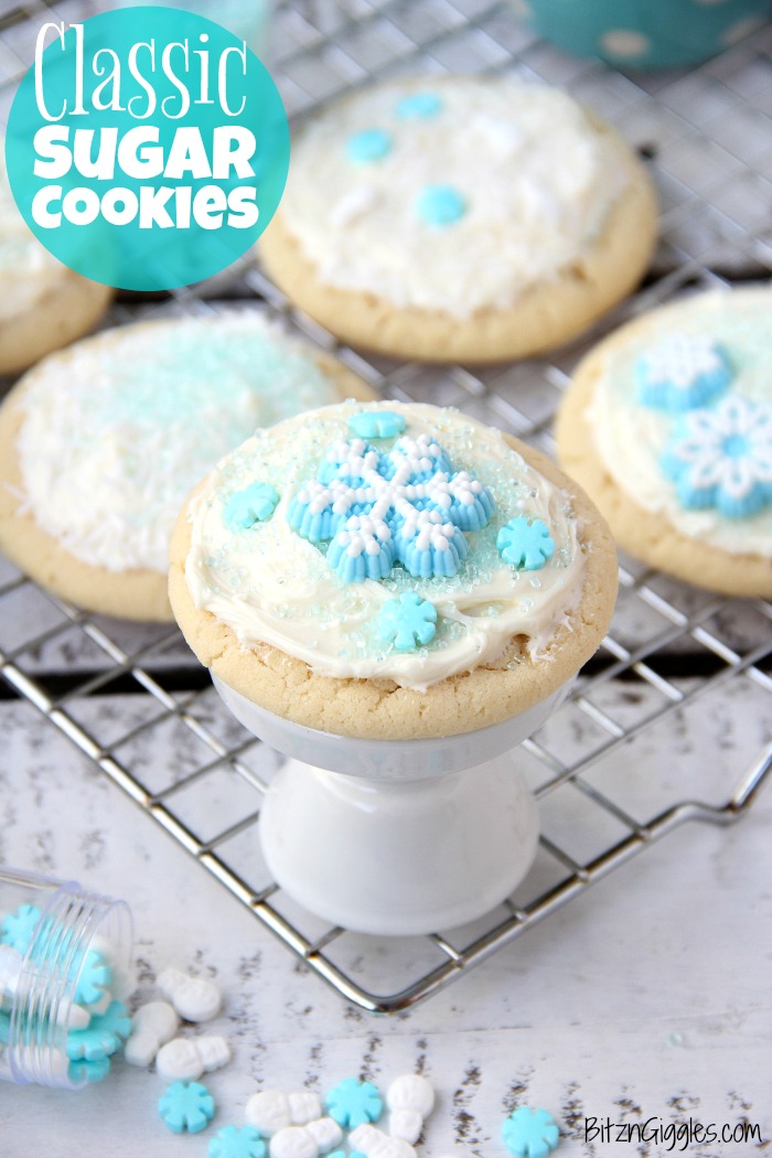 Classic Sugar Cookies - A must-have recipe for cookie lovers who don't like to roll out dough!
