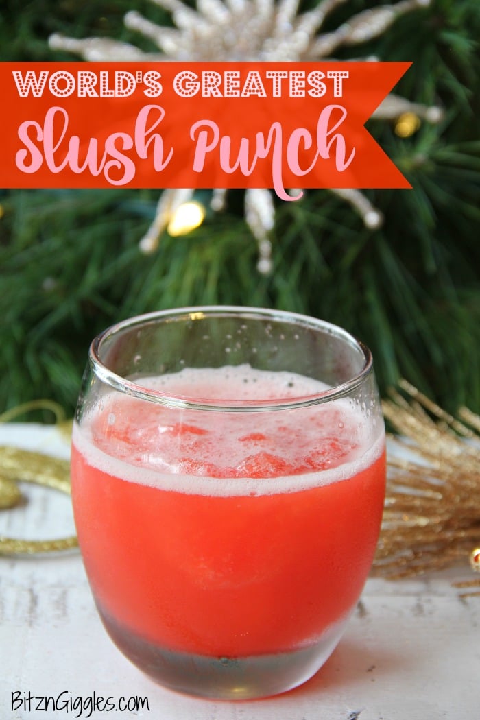 World's Greatest Slush Punch - Bitz & Giggles