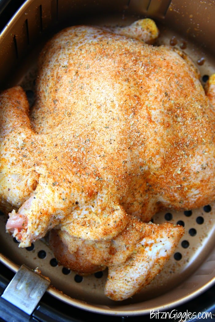 roast chicken in ninja air fryer