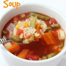 Alphabet Vegetable Soup