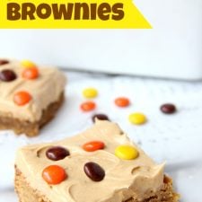 Peanut Butter Brownies-image