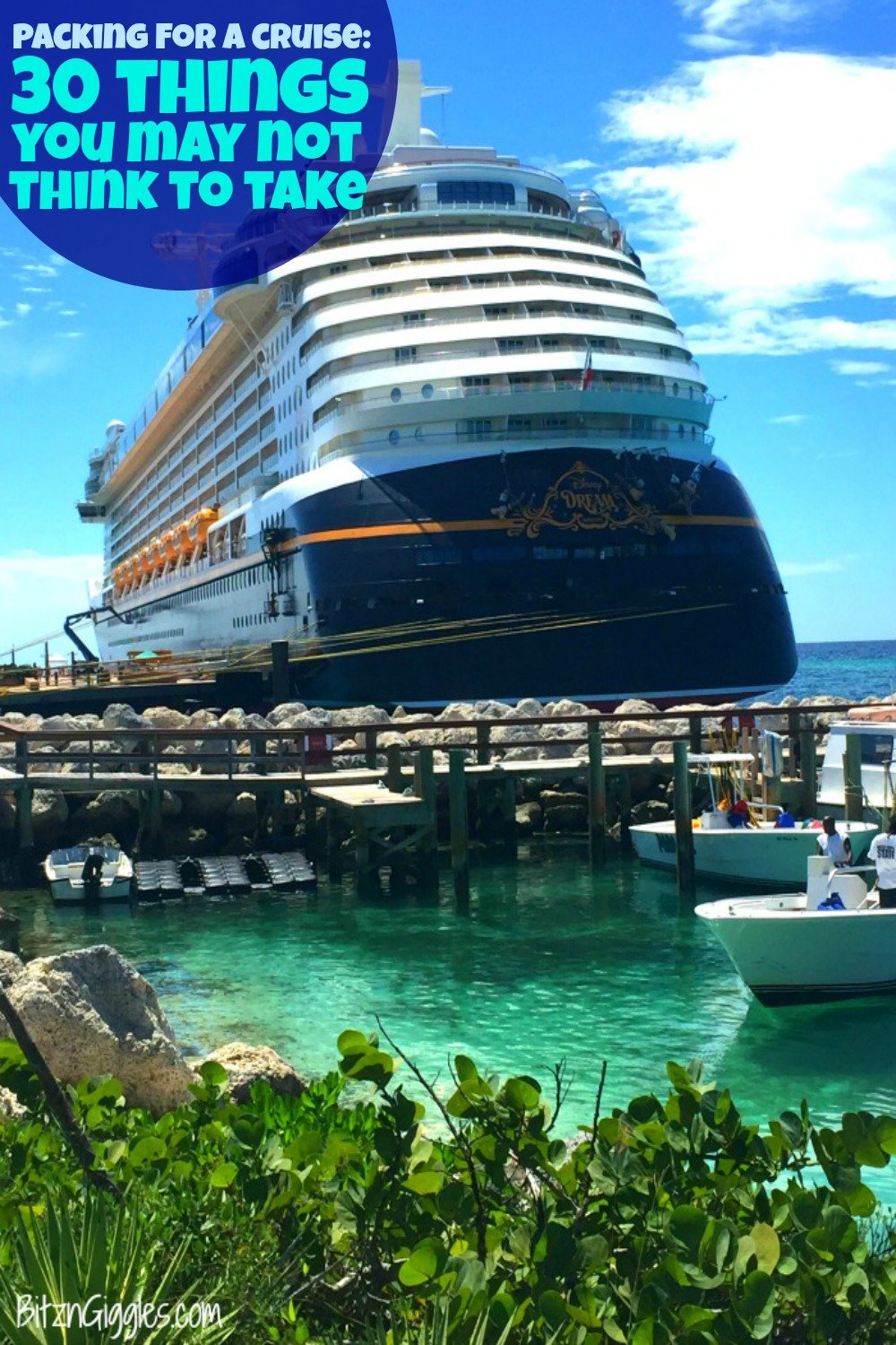 Cruise ship travel: What to bring with you