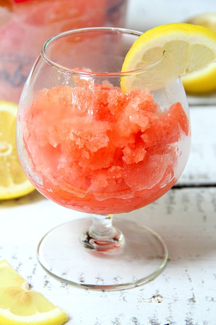 Pink Flamingo Vodka Slush - A refreshing and flavorful slushy drink perfect for parties and BBQs!