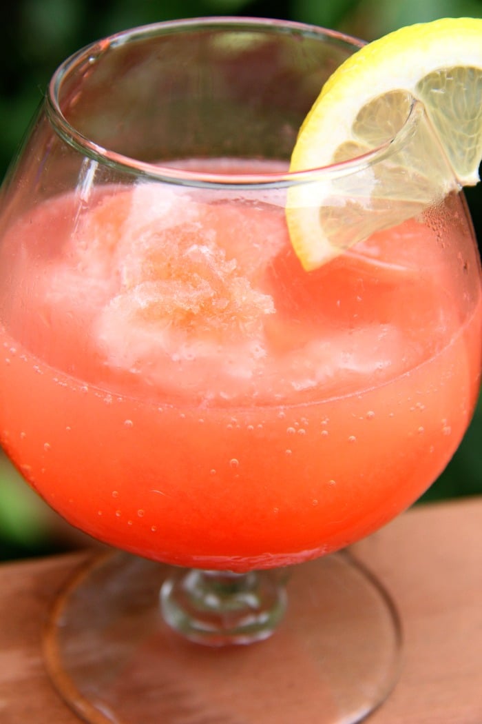 Pink Flamingo Vodka Slush - A refreshing and flavorful slushy drink perfect for parties and BBQs!