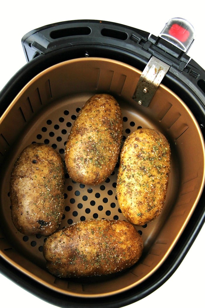 Crispy Air Fryer Baked Potatoes