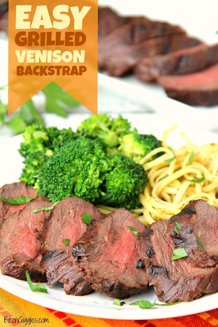 venison backstrap recipes