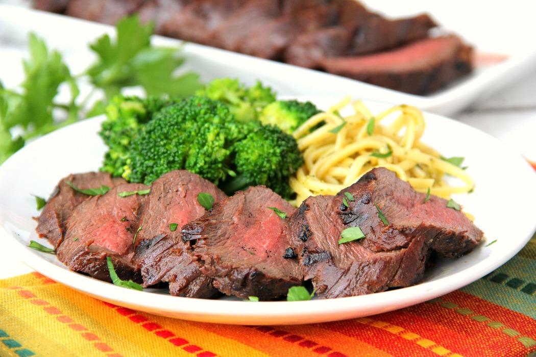 Easy Grilled Venison Backstrap - The best way to prepare venison backstrap! Delicious and flavorful with no gamey taste!