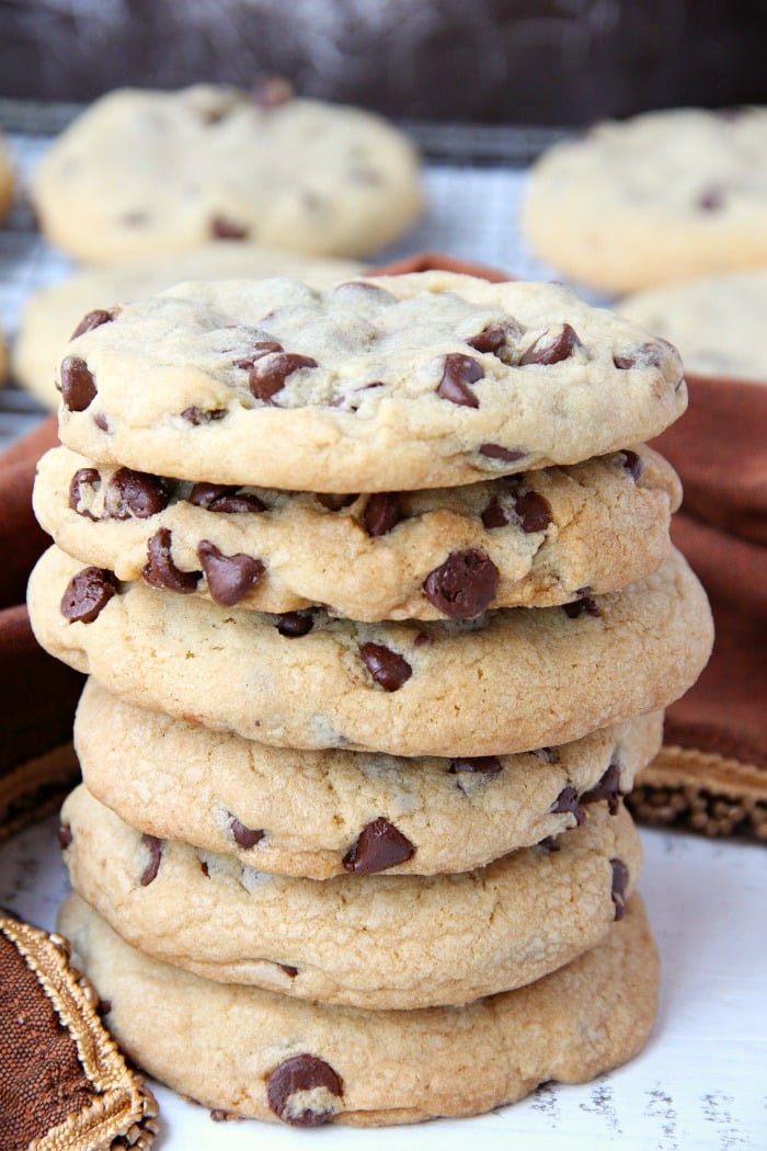 Mega Chocolate Chip Cookies - Your guests' eyes will get as big as these cookies when they see and taste the soft, chewy deliciousness!