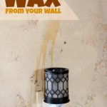 How to Remove Wax From Your Wall - How to remove cooled wax from the wall after your wax warmer accidentally gets bumped!