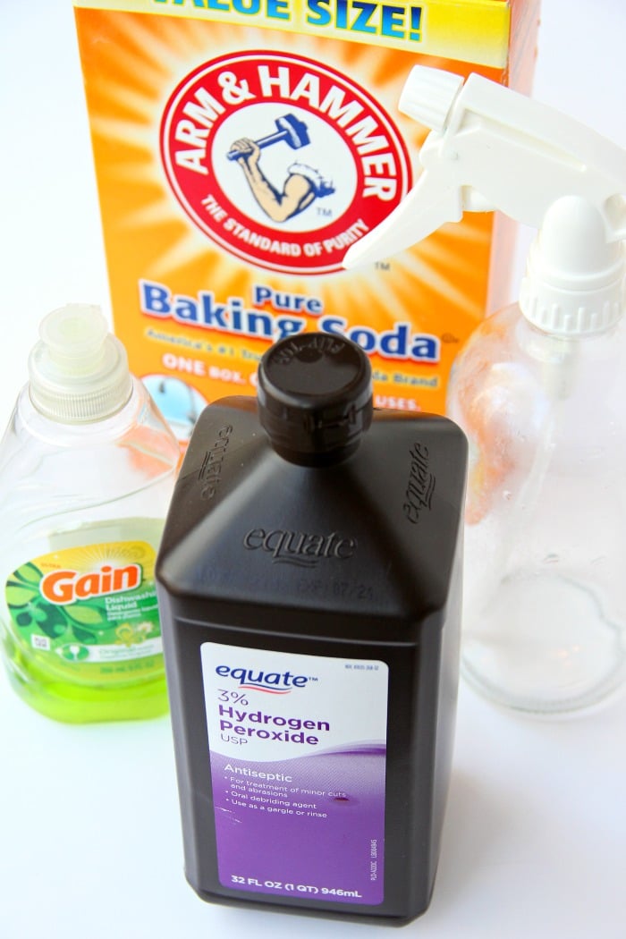 Homemade pee shop stain remover