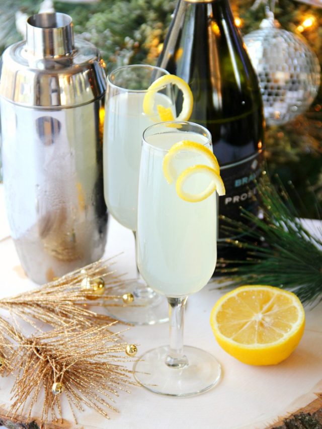 French 75 Champagne Cocktail Story