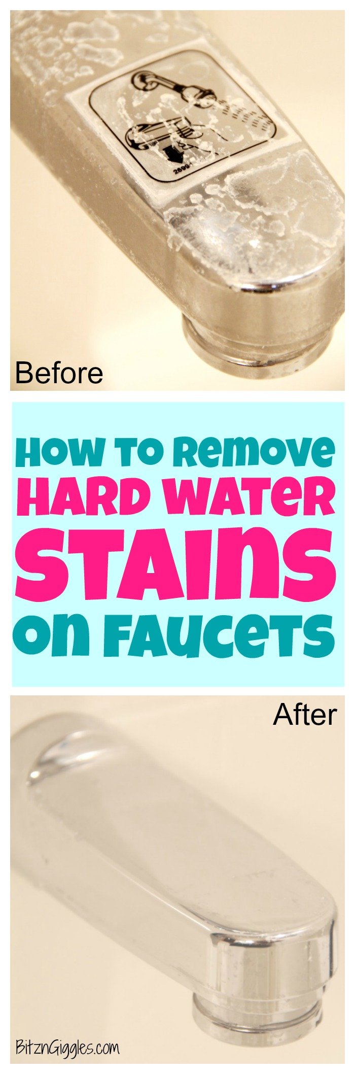 How To Remove Hard Water Stains On Faucets Bitz Giggles