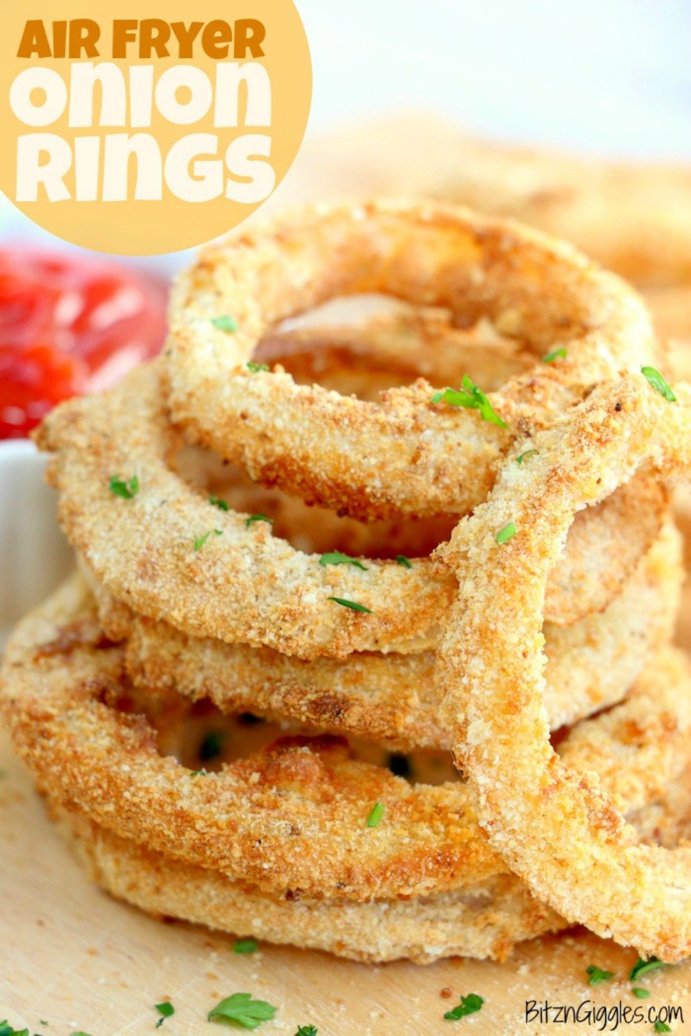 Air Fryer Onion Rings - Bitz & Giggles