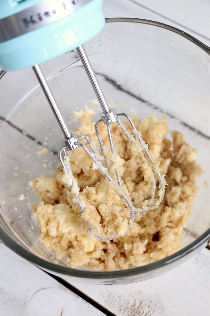 Air Fryer Pizookie - A soft and chewy cookie filled with mini chocolate chips and M&Ms made right in the air fryer in under 10 minutes! Large enough to serve a crowd!