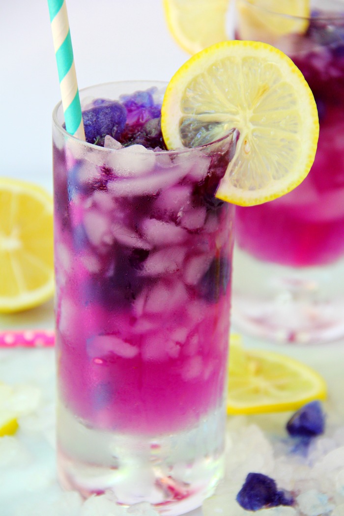 Color Changing Lemonade - A magical, color-changing, slushy lemonade that will entertain and wow both children and adults.