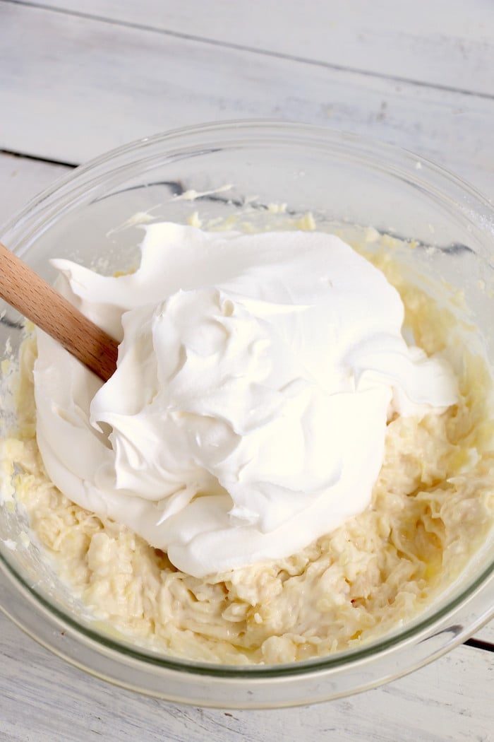 Pineapple Pretzel Salad - This cool, creamy pineapple fluff filled with candied pretzels is the perfect combination of sweet and salty, and can be served as a dessert or sweet side dish!Â 