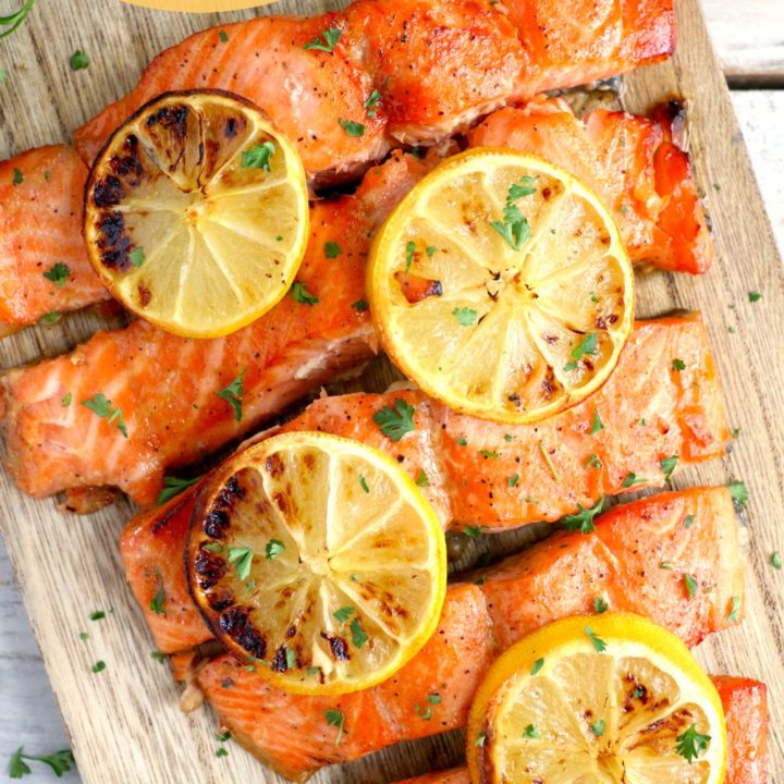 Air Fryer Salmon - Bitz & Giggles