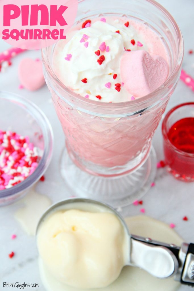 pink squirrel ice cream drink