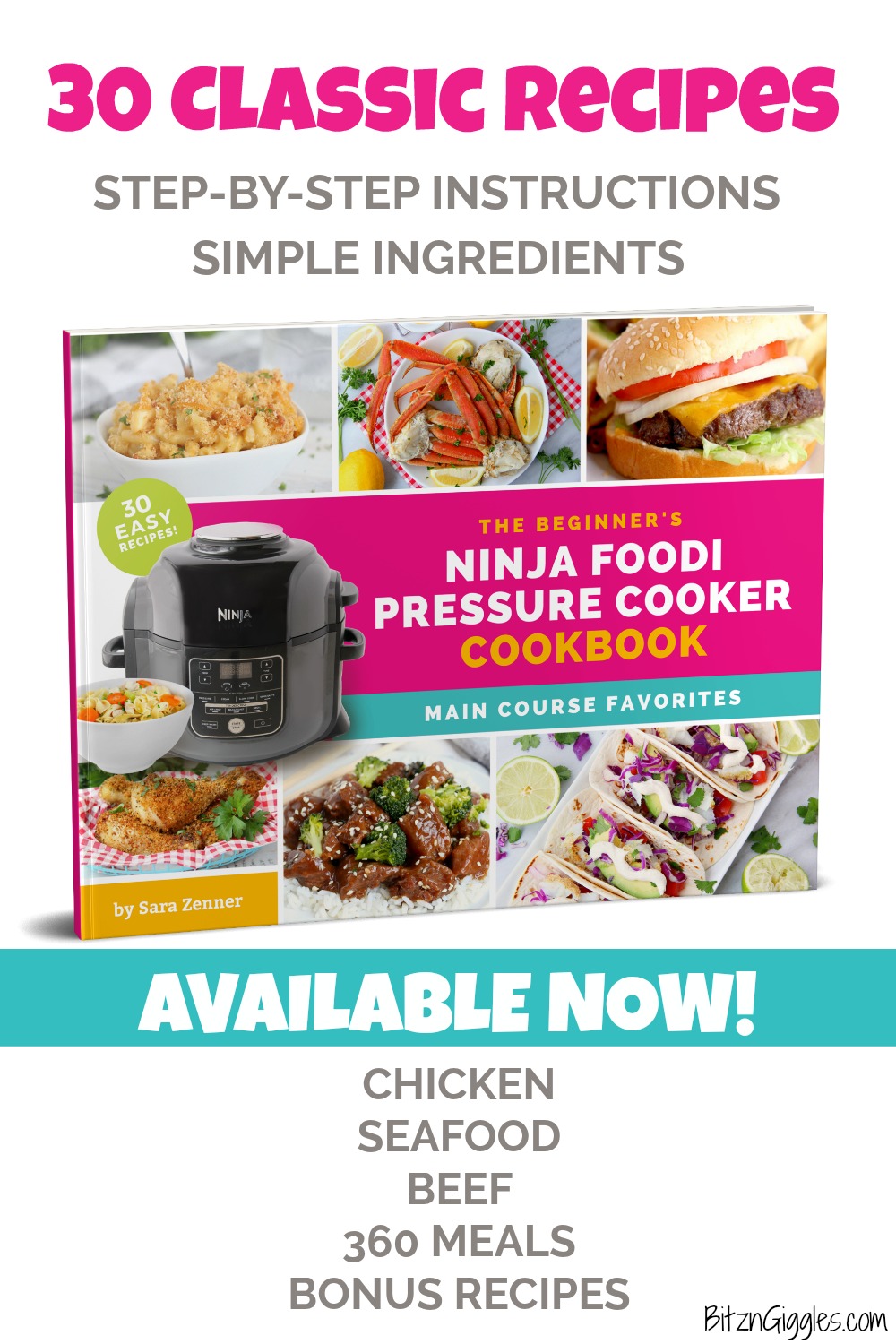 Ninja Foodi Cookbook - Bitz & Giggles