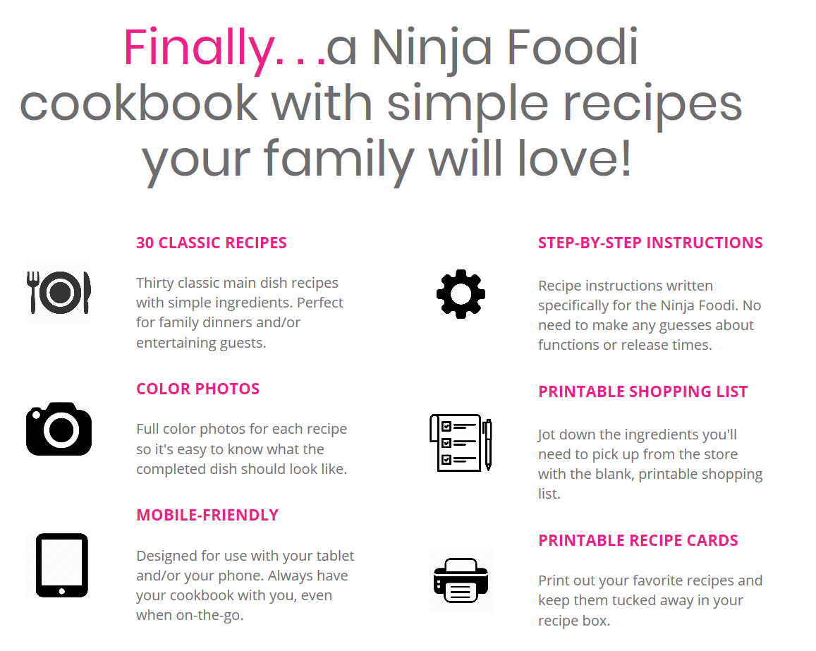 Ninja Foodi Cookbook - Bitz & Giggles