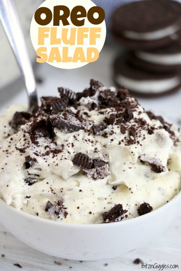 Oreo Fluff Salad - Bitz & Giggles