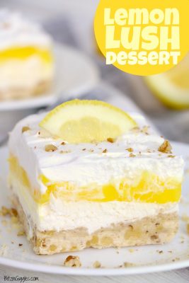 Lemon Lush Dessert - Bitz & Giggles